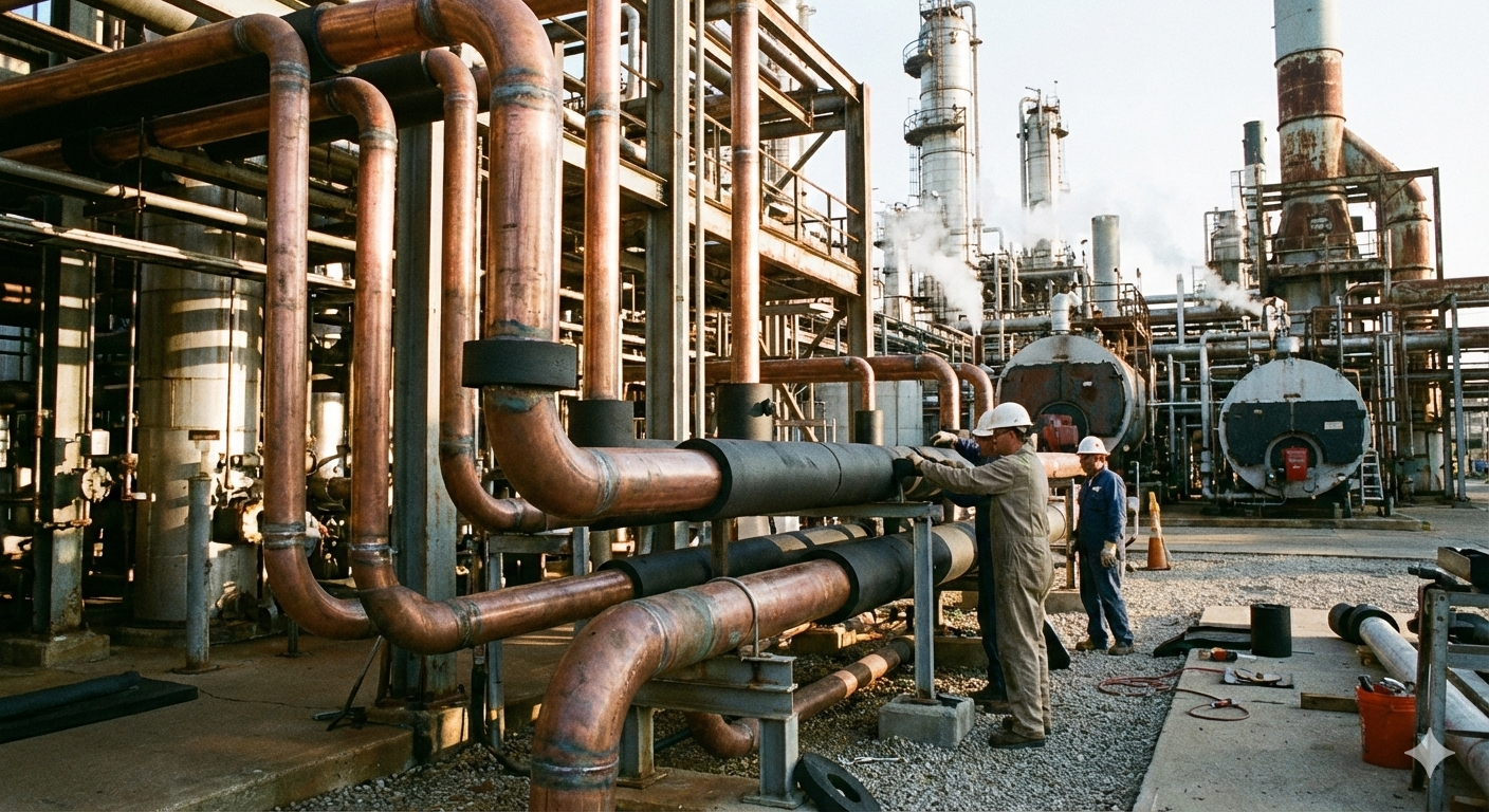 عایق لوله مسی چیست؟ – بررسی انواع و مشخصات