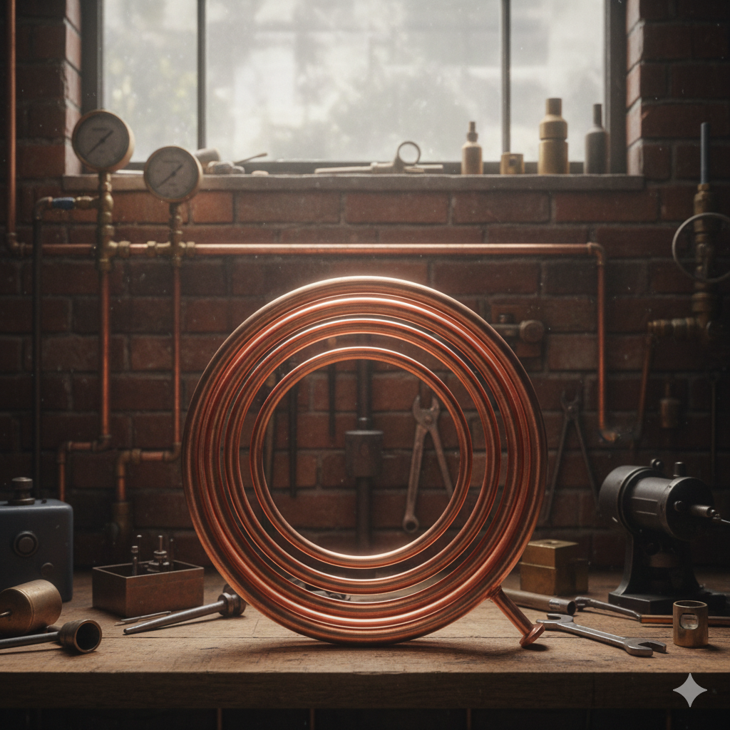 لوله مسی کویل چیست؟ – بررسی انواع و مشخصات